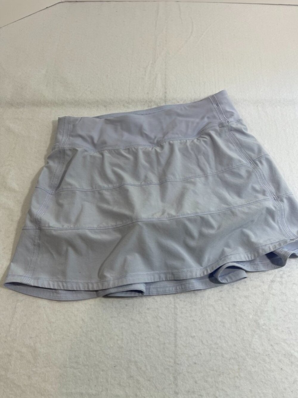 Lululemon Pace Rival Mid Rise Skirt lilac smoke